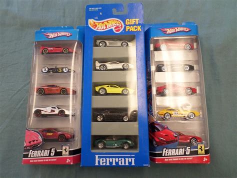 Lot Of 9 Hot Wheels Ferrari 5 Packs 45 Total Cars 1820764749