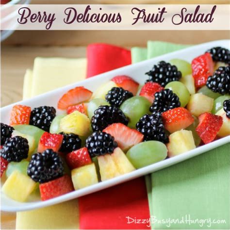 Berry Fruit Salad Recipe Berry Fruit Salad Delicious Fruit Delicious
