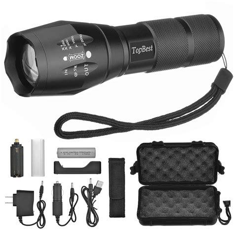 Buy Topbest Led Flashlight Portable Ultra Flashlight Adjustable Focus
