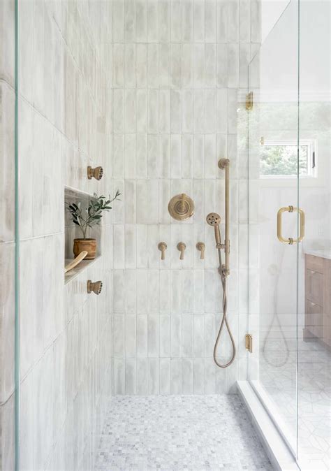 Master Shower Tile Shower Floor Tile Bathroom Spa Bathroom Oasis
