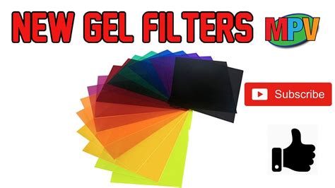 How Do These Work Lighting Gel Filters 22720 1196 Youtube