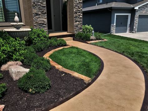 Concrete is no longer a dull, boring material. Landscaping / Hardscaping | Titan Concrete | Omaha NE
