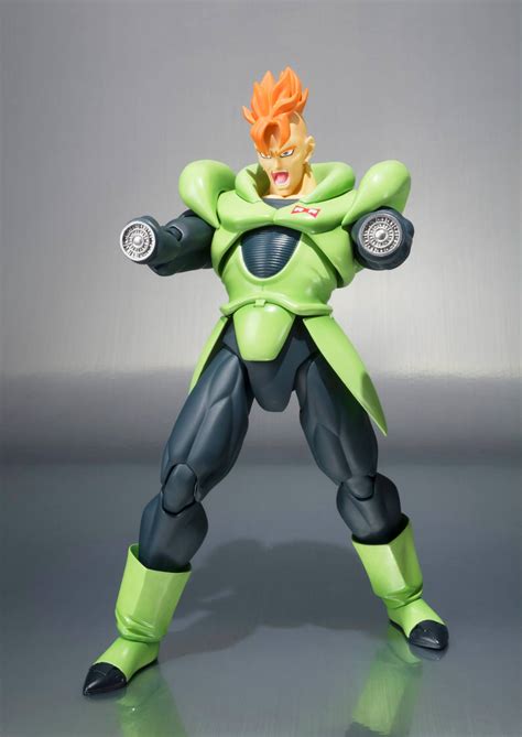 Gumair 16 piece dragon ball z action figure set cake topper, party favor supplies 3 inch dragon ball z collectible model 4.6 out of 5 stars 216 $19.99 $ 19. Dragonball Z SH Figuarts Android 16 Figure Up for Order ...