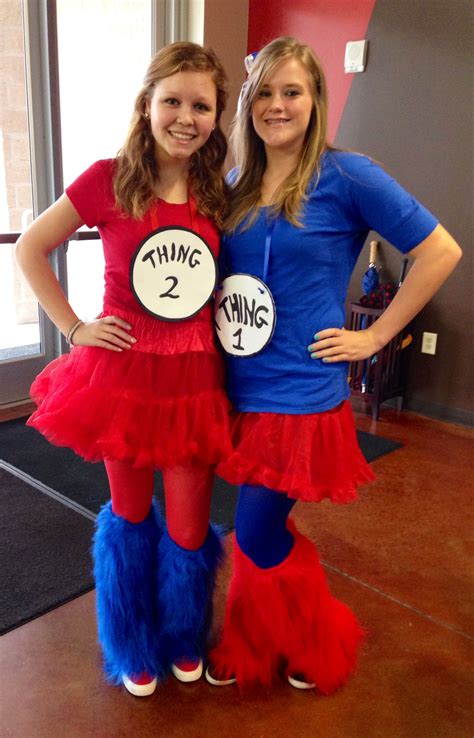 √ Homemade Thing 1 And Thing 2 Costumes