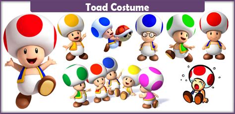 Toad Cosplay Costumes For Adults And Kids The Best Cosplay Blog