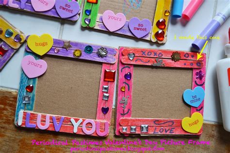Periodical Past Times Preschool Project Valentines Day Frames