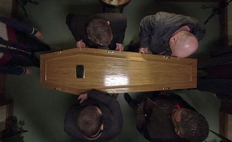 Eastenders Fans Appalled At Scene With Body And Coffin Daily Mail Online