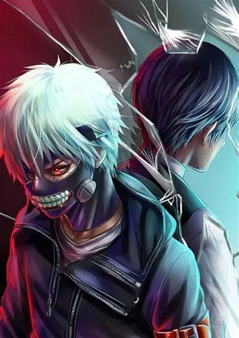 In anime, hide met kaneki in the cafe and had his final moments. Tokyo Ghoul Anime Posters - RykaMall