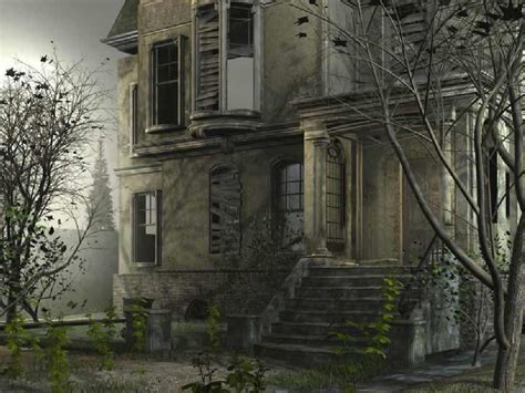 71 Haunted House Wallpaper Wallpapersafari