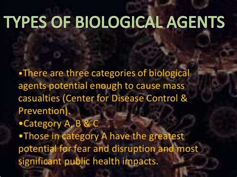 Types Of Biological Disasters