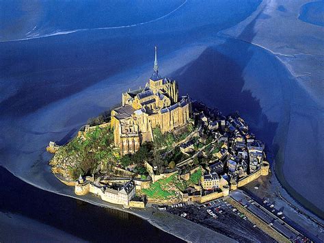 The Global Beauty Beautiful Mount Saint Michel In Normandy France