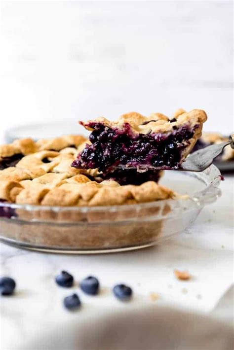 The Best Homemade Blueberry Pie Recipe House Of Nash Eats