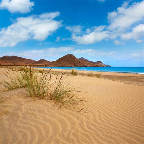 Almeria Playa Genoveses Beach Cabo De Gata Stock Image Image Of Summer Playa