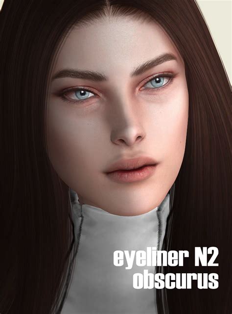 Slider And Eyeliners с Obscurus Sims Sims 4 Cc Eyes The Sims 4