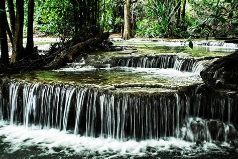Huay Mae Kamin Waterfalls Photograph By Prowpatareeya Fine Art America