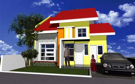Desain depan rumah untuk rumah (gambar 39). Pilihan Contoh Warna Cat Rumah Bagian Depan | Renovasi ...