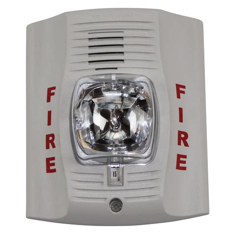 System Sensor P2w 2 Wire Fire Alarm Hornstrobe Std Candela White Buy