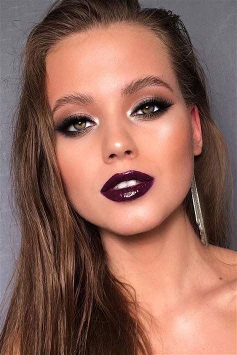 10 Bold Smokey Eye With Different Lipstick Colors Makeup