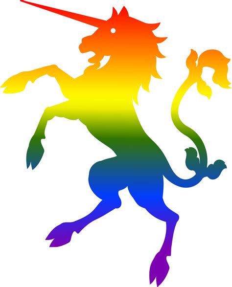 Rainbow unicorn (gradient remix) | Rainbow unicorn, Unicorn printables, Unicorn