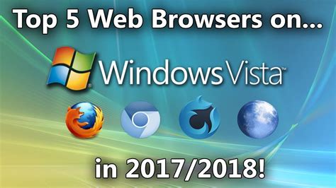 Top 5 Web Browsers For Windows Vista In 20172018 And Beyond Youtube