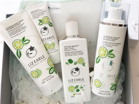 The Limited Edition Liz Earle Bergamot And Basil Collection The Sunday Girl