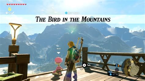 Zelda Botw 64120 The Bird In The Mountains Mozo Shenno Shrine