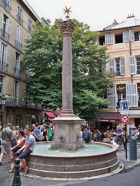 Combien De Fontaines A Aix En Provence - Fontaine des Augustins à Aix-en-Provence - PA00081003 - Monumentum
