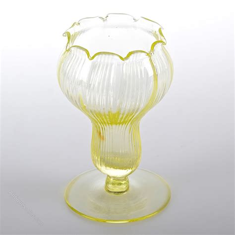 Antiques Atlas Victorian Uranium Glass Vase