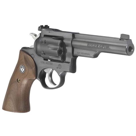 Ruger Gp100 327 Federal Magnum 5in Blued Revolver 7 Rounds