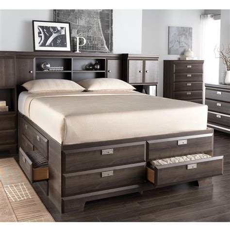 Buy Cypres Storage Bed With Bookcase Headboard Online And Reviews