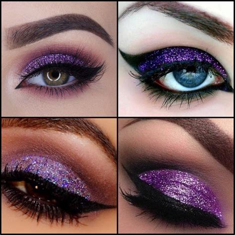 Lemonade Shades Of Purple Glitter Eyes Set Of 4 Shop Beauty From