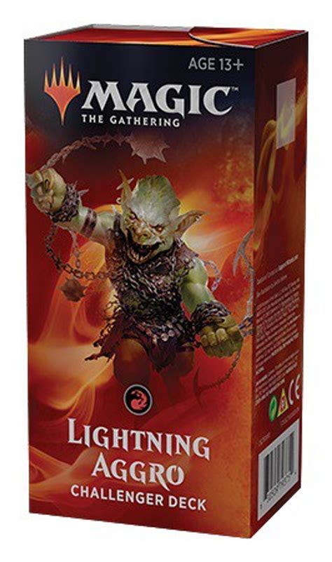 Magic The Gathering Trading Card Game 2019 Lightning Aggro Challenger
