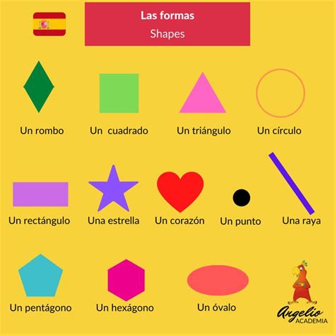 ️shapes In Spanish Worksheet Free Download