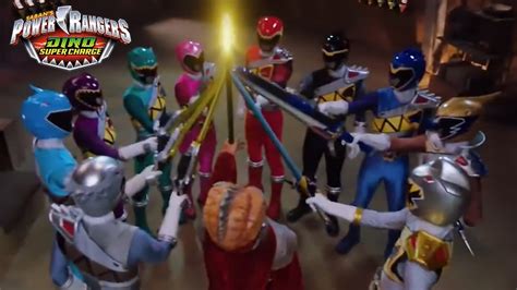 Power Rangers Dino Super Charge Final Opening Sequence Orends Range