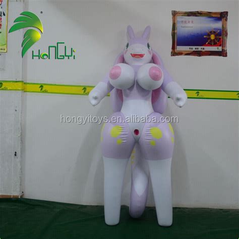 Hongyi Sexy Inflatable Cartoon Toycustomize Pvc Inflatable Sexy Dragon Girl With Boobs