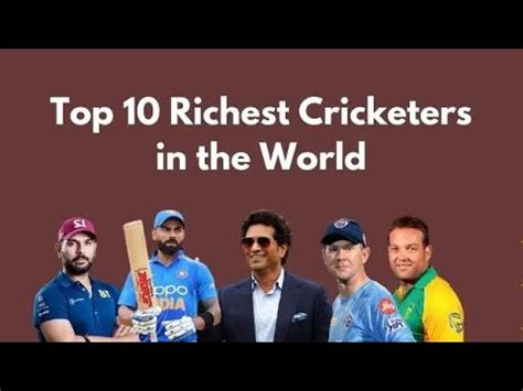 Top Richest Cricketers In The World Viral Cricket Reels Imrankhan Richest Rankings