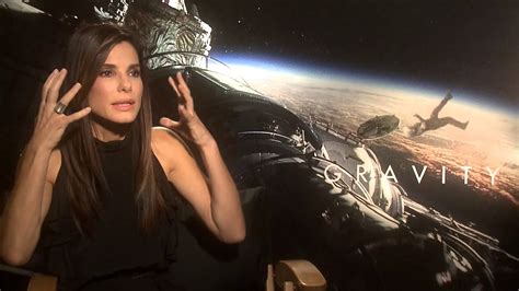 Sandra Bullock Talks Gravity 2013 Youtube