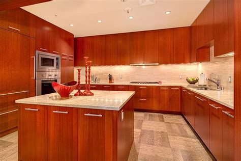 25 Cherry Wood Kitchens Cabinet Designs And Ideas