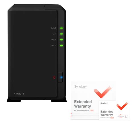 Synology Nvr1218 With Synology Ew201 Nas Server Ldlc 3 Year