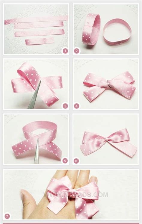How To Make A Bow Step By Step Image Guides Diy Hair Bows Girls Hair Bows Diy How To Make Bows