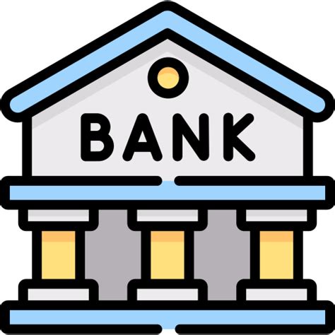 Bank Flat Icons