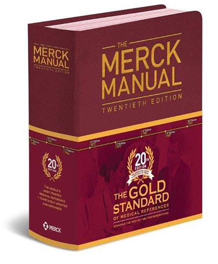 The Merck Manual Is Introduced In Its 20th Edition Medgadget