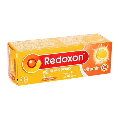 Redoxon Acido Ascorbico Vitamina C 10 Tab 1gr Farmacia Emergencias