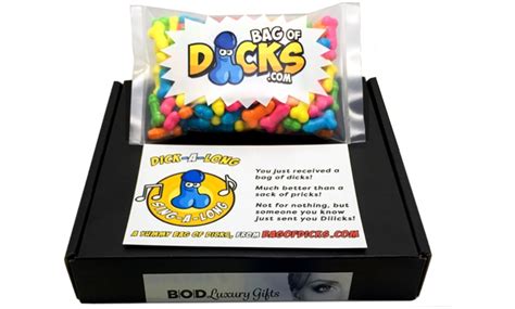 Anonymous Adult Themed Candy Bag Of Dicks Groupon