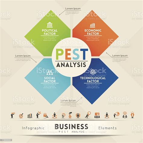 Infographic Elements Of Business Analysis Diagram Stock Illustration ...