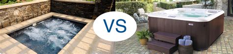 In Ground Spa Vs Above Ground Hot Tub Coastal Spa And Patio