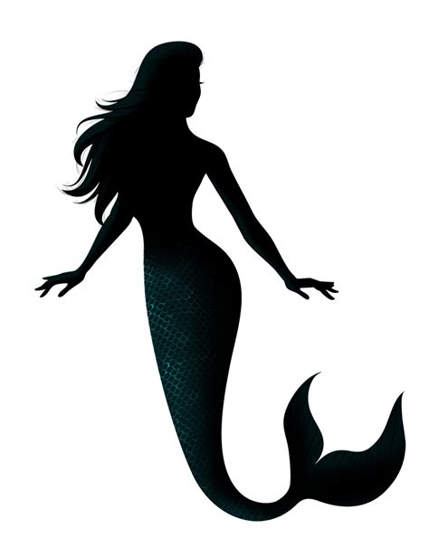 Mermaid Silhouette Png Free