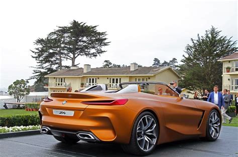 Exclusive Bmw Concept Z4 Reveal At Concours Delegance In Pebble Beach