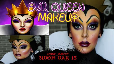 evil queen makeup look day 15 31 days of halloween youtube