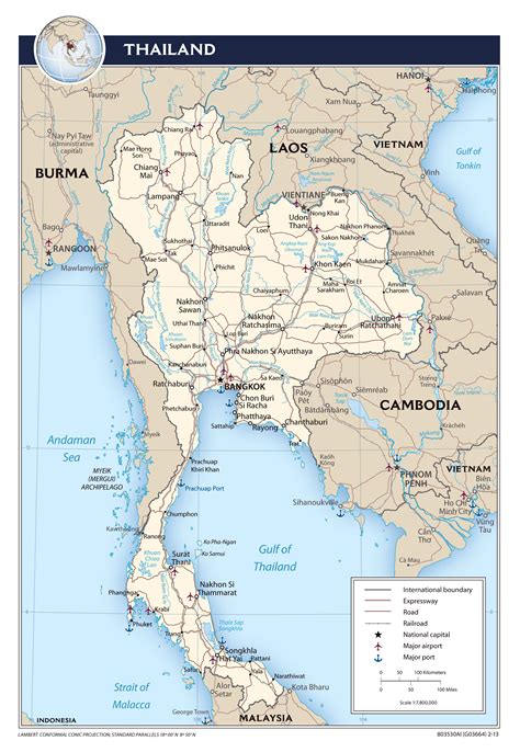 Visit Political Map Of Thailand Map Images And Photos Finder